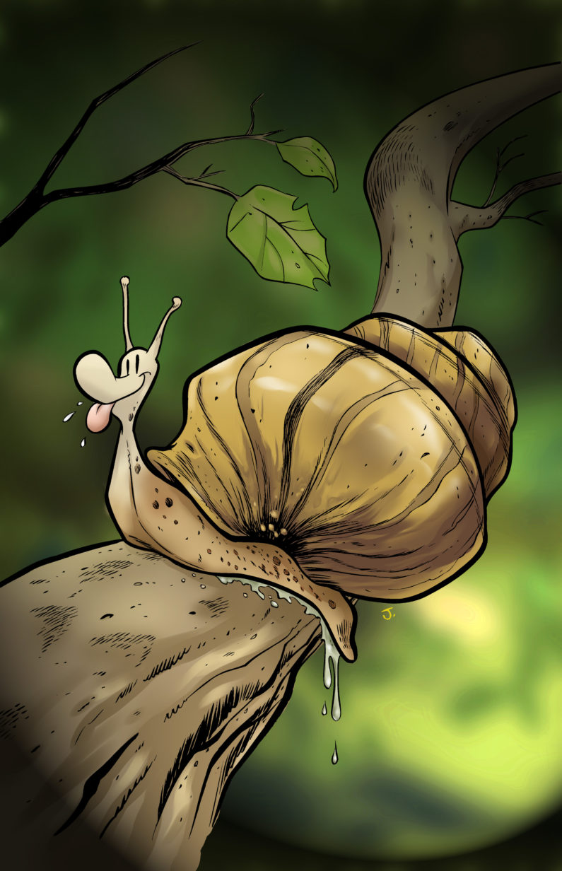 Promo Art for Silver Snail Comic Shop