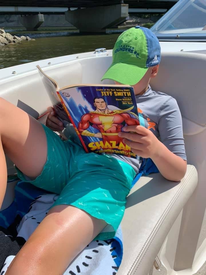 Catching some rays with Shazam!