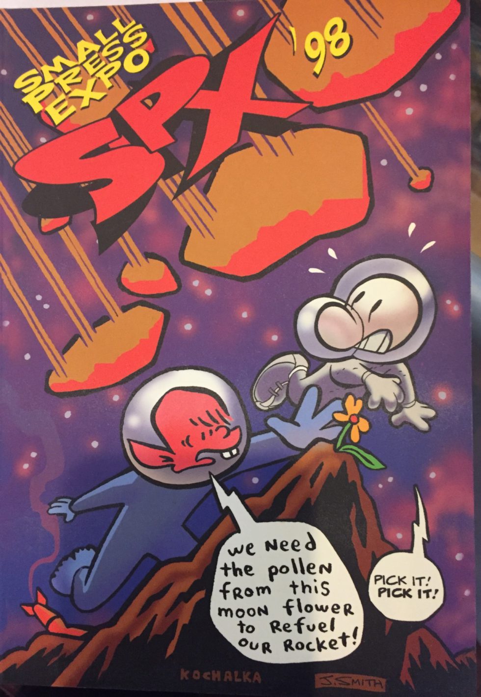 TBT SPX Program Cover – Jeff and James Kochalka