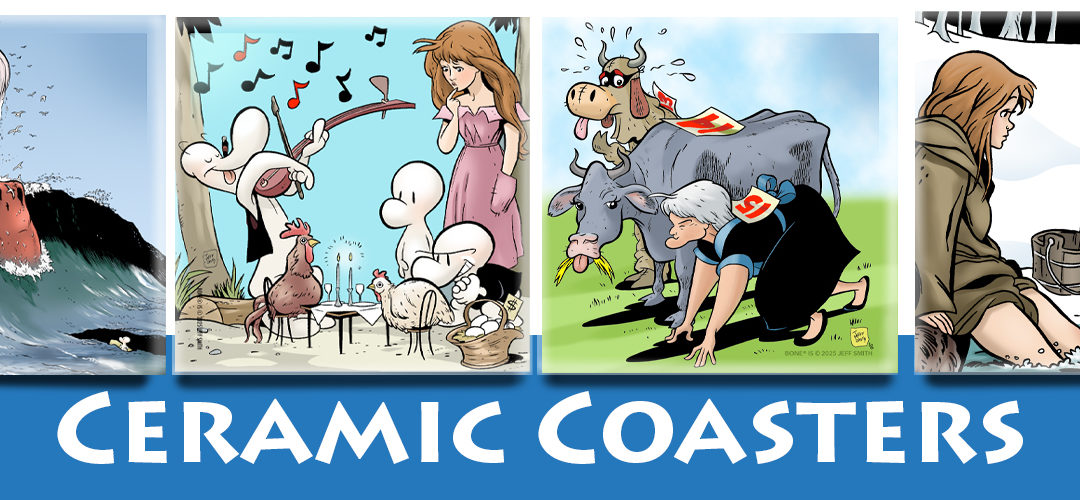 Kickstarter Add-On’s: Ceramic Coasters!