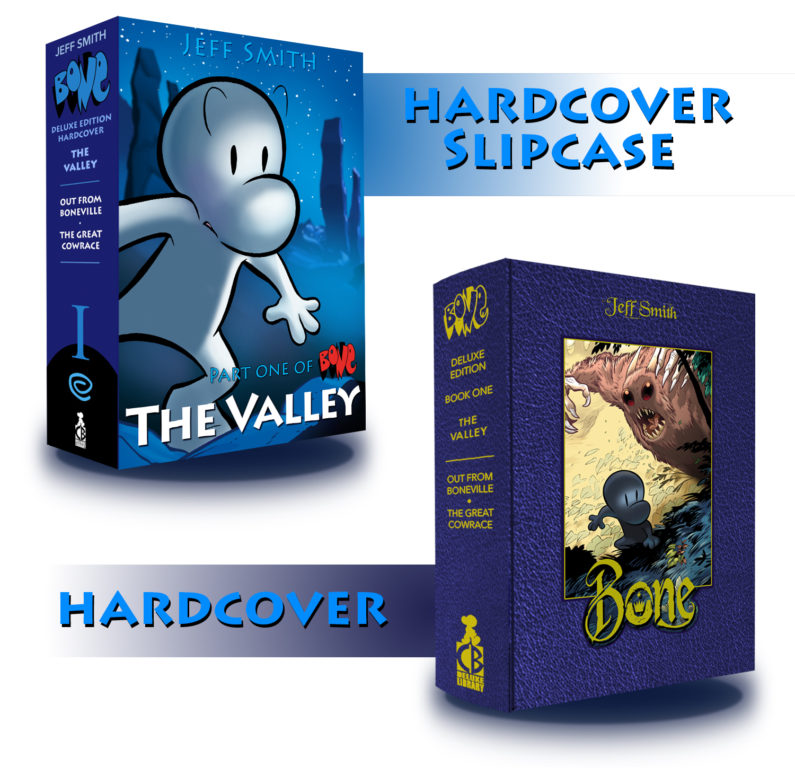 Kickstarter Exclusive Slipcased Hardcover!