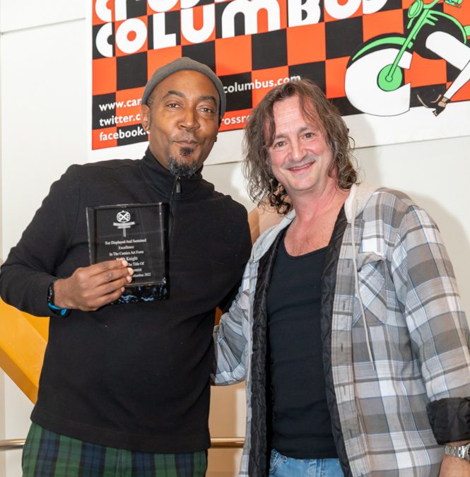 Keith Knight Winner of the 2022 CXC Master Cartoonist Award