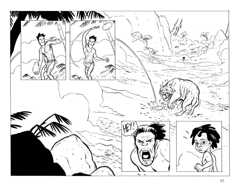 Tuki vs The Sabretooth!