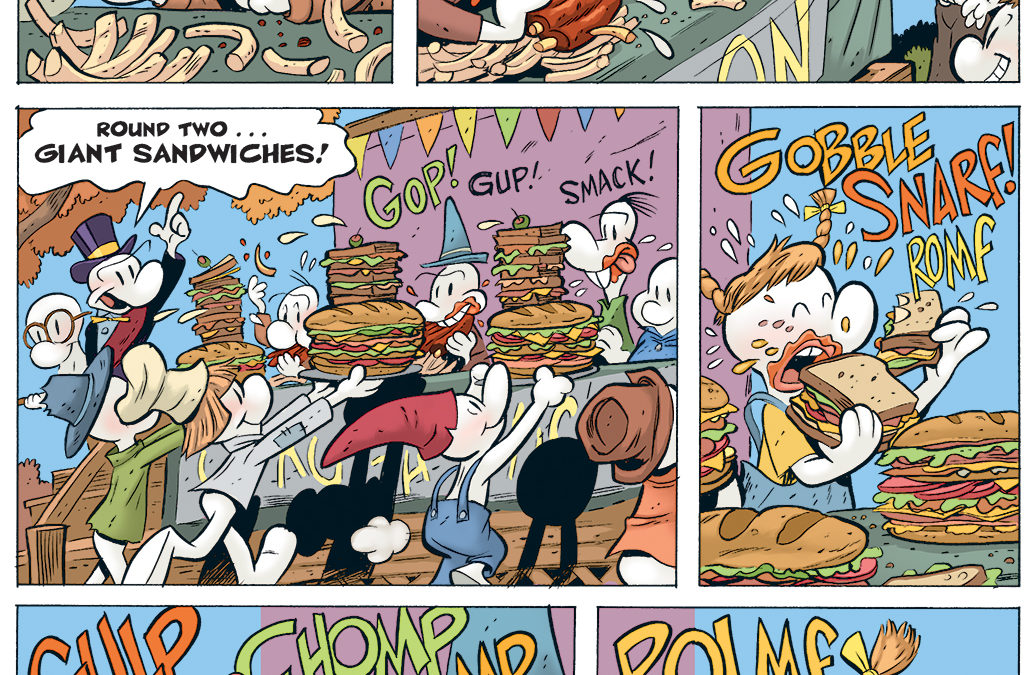 Random BONE: Gertie Food Fight!