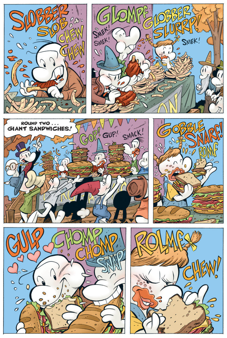 Random BONE: Gertie Food Fight!