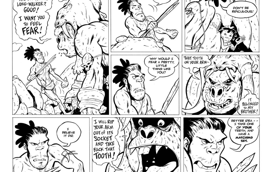 Tuki vs The Giant and His Tooth!