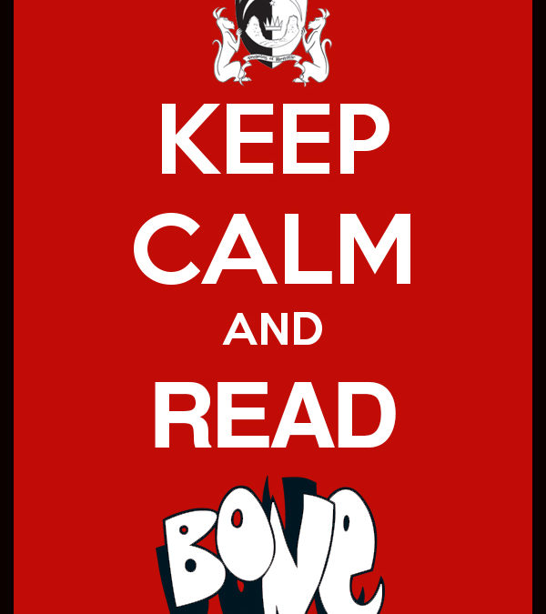 Keep Calm. Read BONE