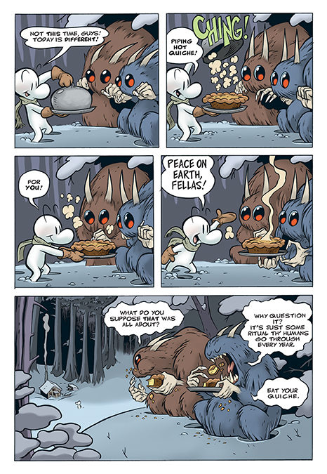 Christmas Special Short Story Page 4! The Conclusion!