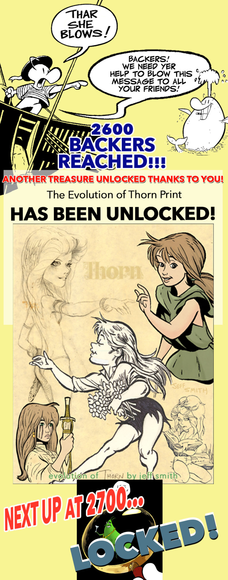 THORN Print Unlocked! Up Next: Ted!