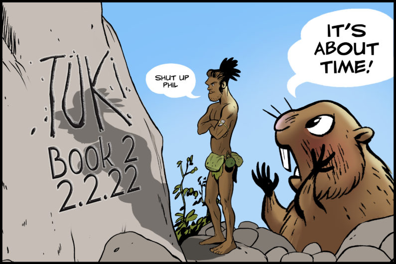LIVE! Indiegogo and Kickstarter! TUKI Book Two – Fight for Family