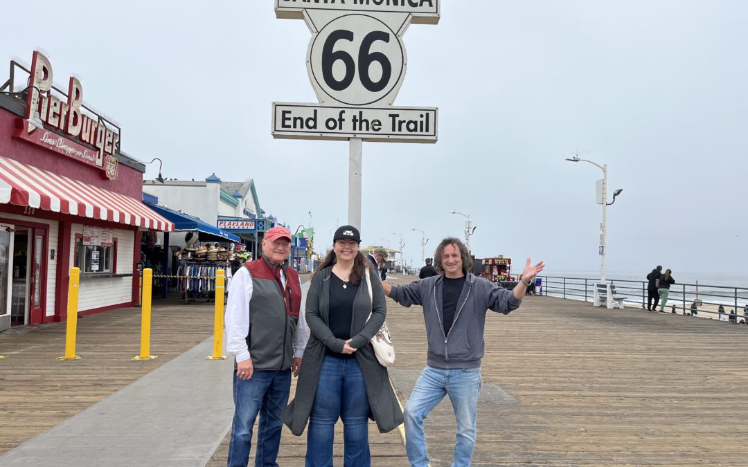 End of Route 66!