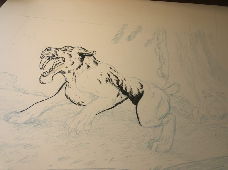 TUKI Alternate Cover in Progress