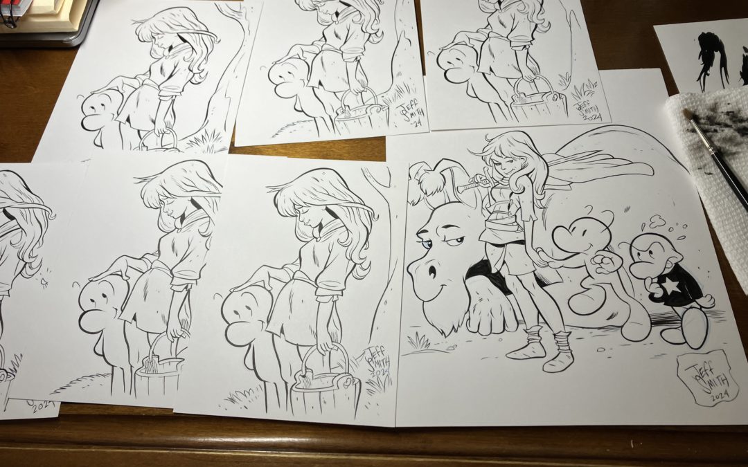 Original THORN Art for Kickstarter