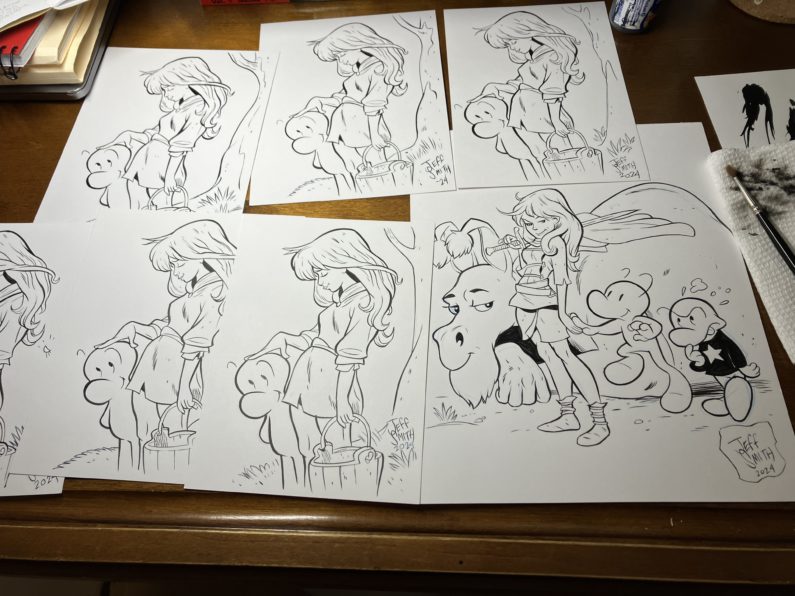 Original THORN Art for Kickstarter