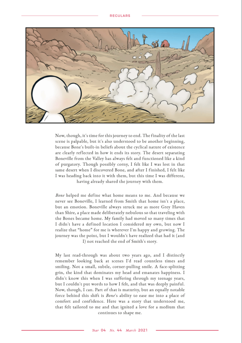 PanelxPanel – Final Thoughts on BONE