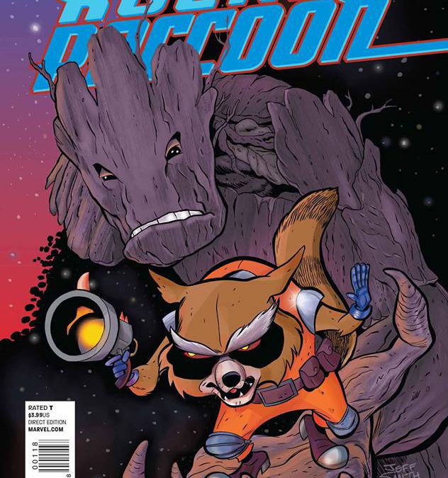 #TBT Rocket Raccoon Variant Cover
