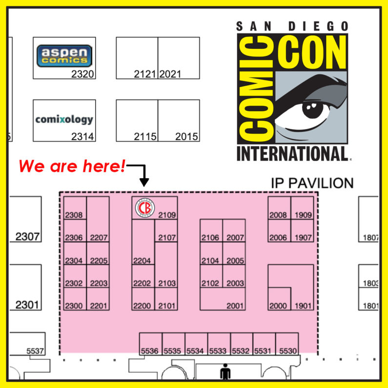 Cartoon Books Booth 2109