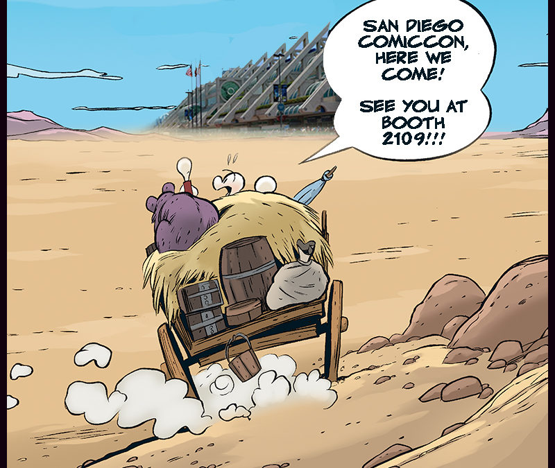 Comic Con Here We Come!