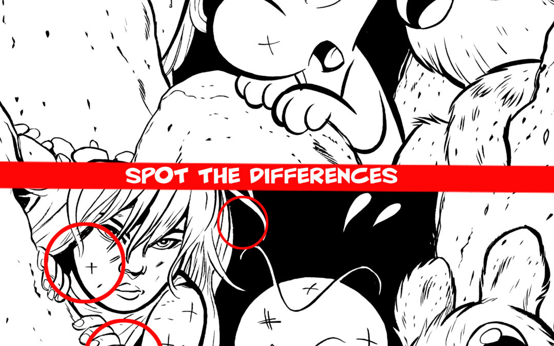 Spot the Differences Answers – Crown of Horns