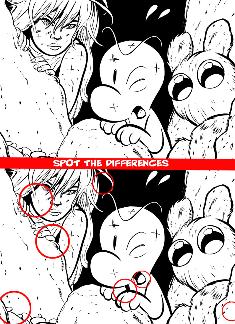 Spot the Differences Answers – Crown of Horns