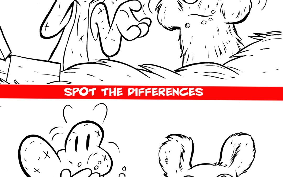 Spot the Differences, Quarantine Edition!