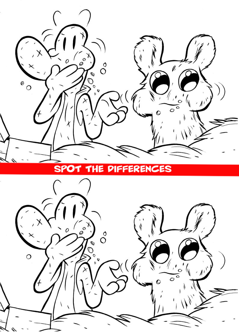 Spot the Differences, Quarantine Edition!