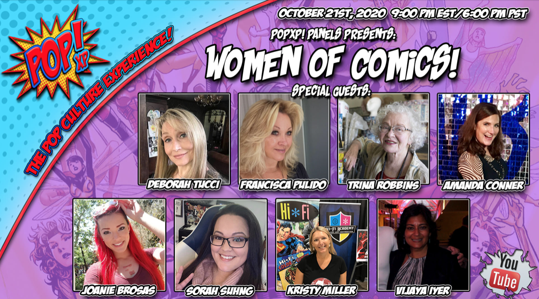 Women of Comics! Tonight 9pm EST.