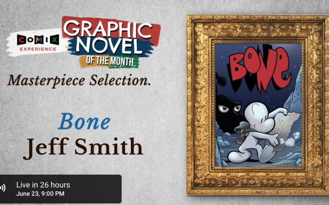 Watch Live: Masterpiece Selection – Comix Experience Interviews Jeff Smith!