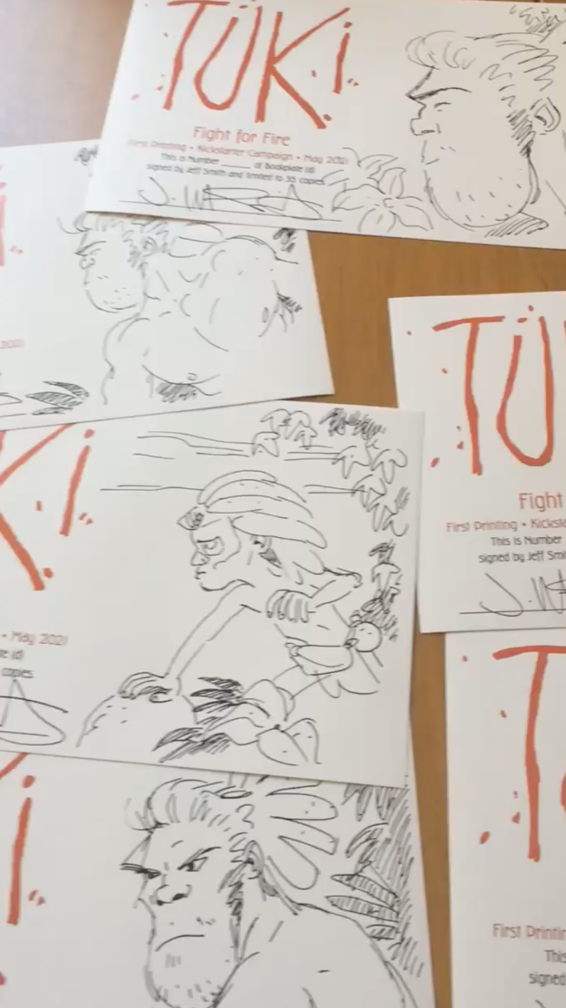 TUKI Kickstarter Sketch Bookplates