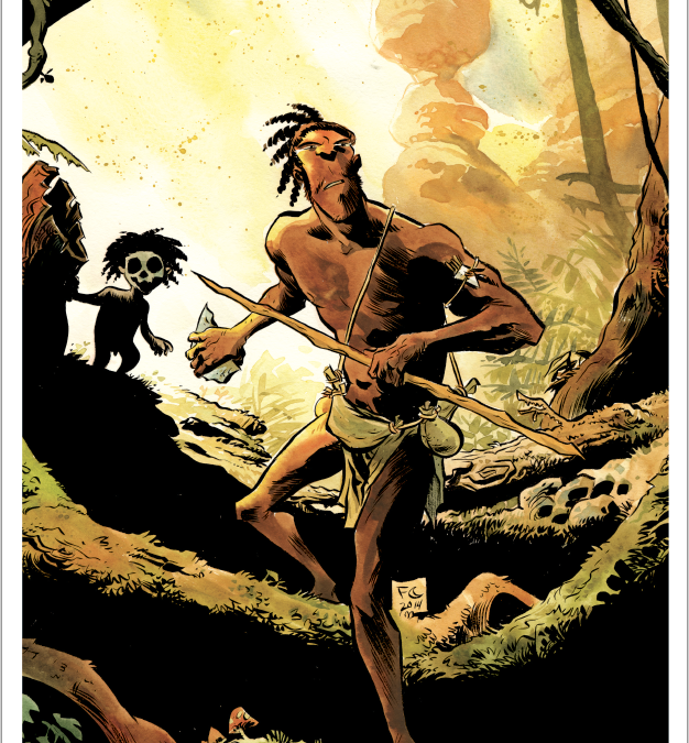 TUKI Pinup From Fabio Moon!