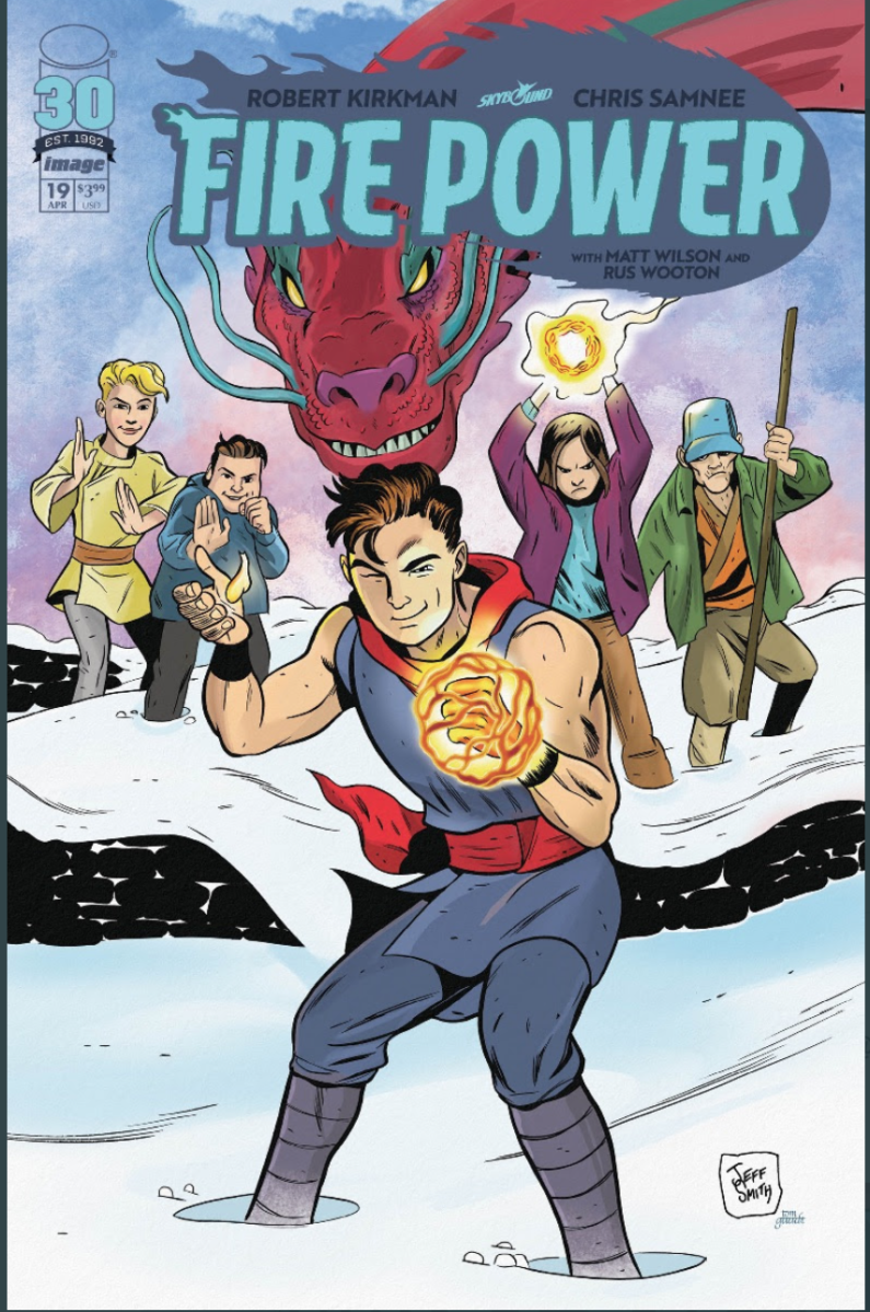 JEFF SMITH’S FIRE POWER BY KIRKMAN & SAMNEE #19 VARIANT COVER REVEALED BY IMAGE/SKYBOUND