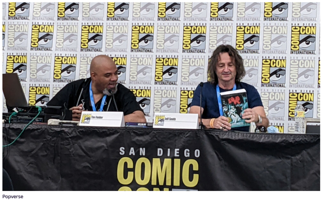 Jeff Smith and Tim Fielder Chat Tuki, Matty’s Rocket, Self-Publishing and Netflix’s Bone