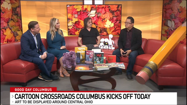 Clip From Columbus Fox28: Jeff and Jay for CXC!