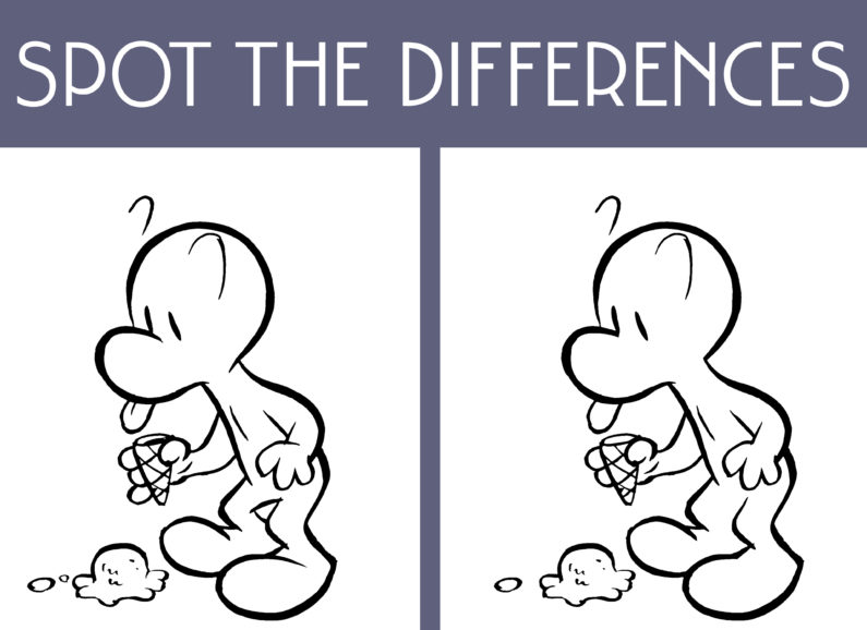 Spot the Differences – Fone Bone Style!