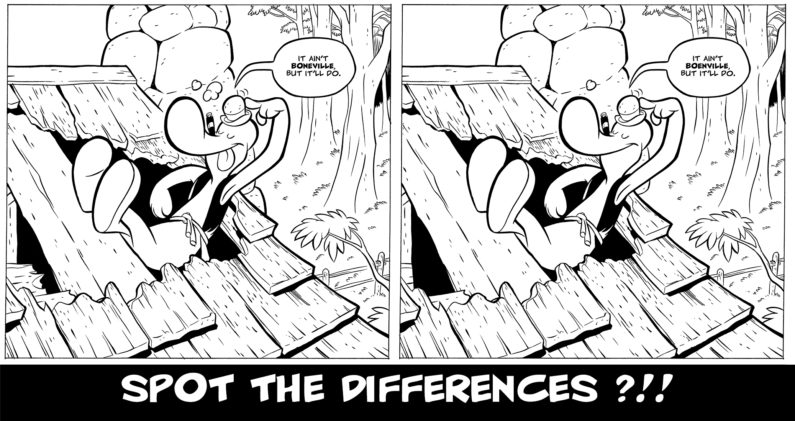 Spot the Differences – Smiley Bone