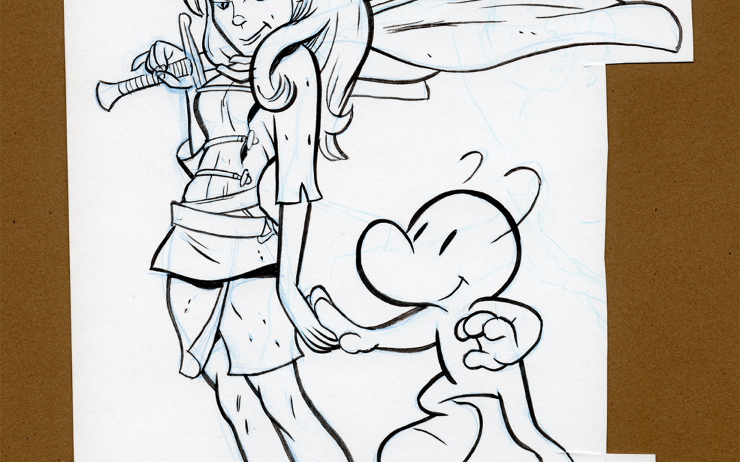 Calling All Art Collectors! Original Art Will Be Up on Kickstarter Wednesday at  Noon EST!