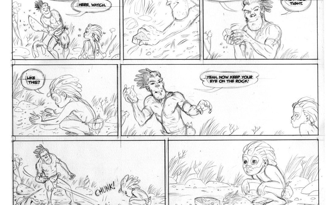 TUKI Book 2: Fight for Family Pencils