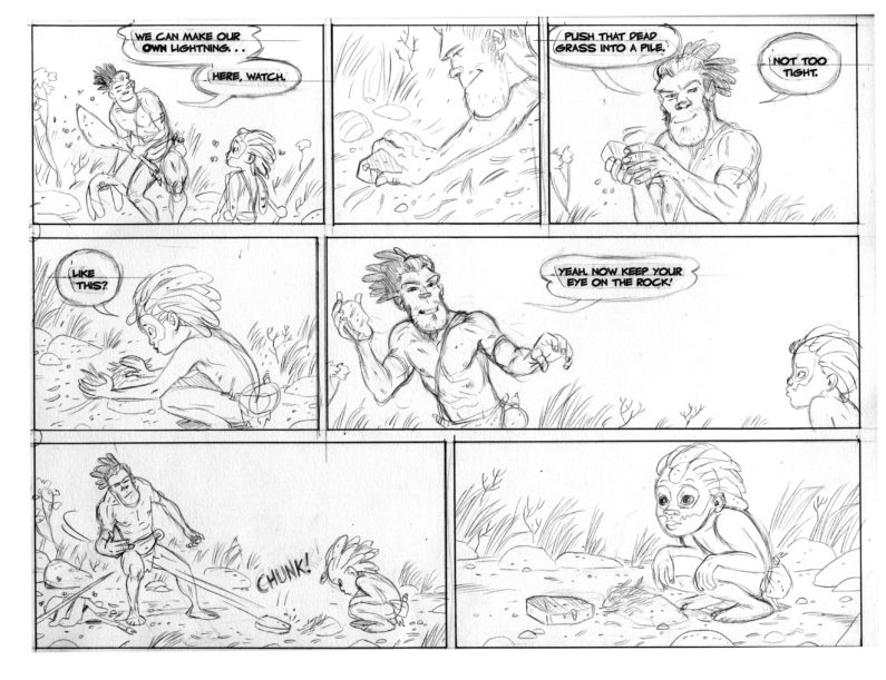 TUKI Book 2: Fight for Family Pencils