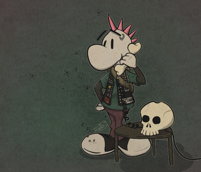Punky Fone Bone Fan Art