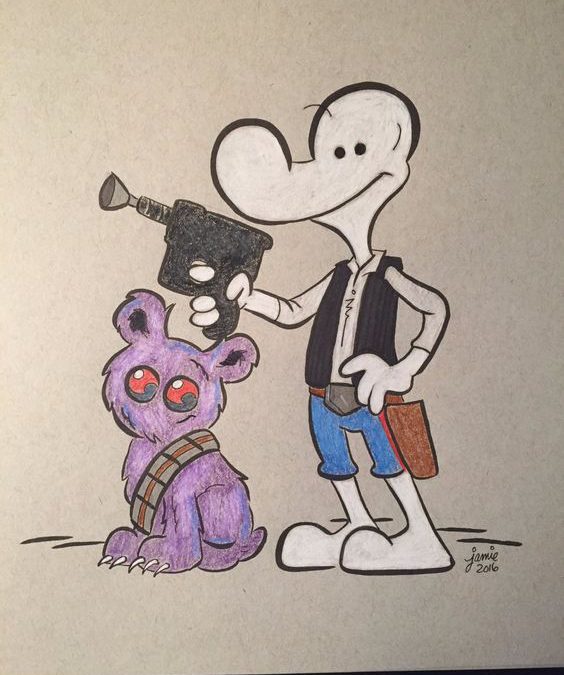 Fan Art Friday! Smiley and Bartleby!